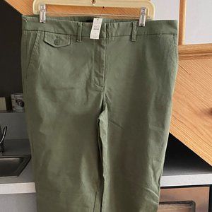 NEW with Tags.  Talbots Women's Slacks, Size 12, Loden Green